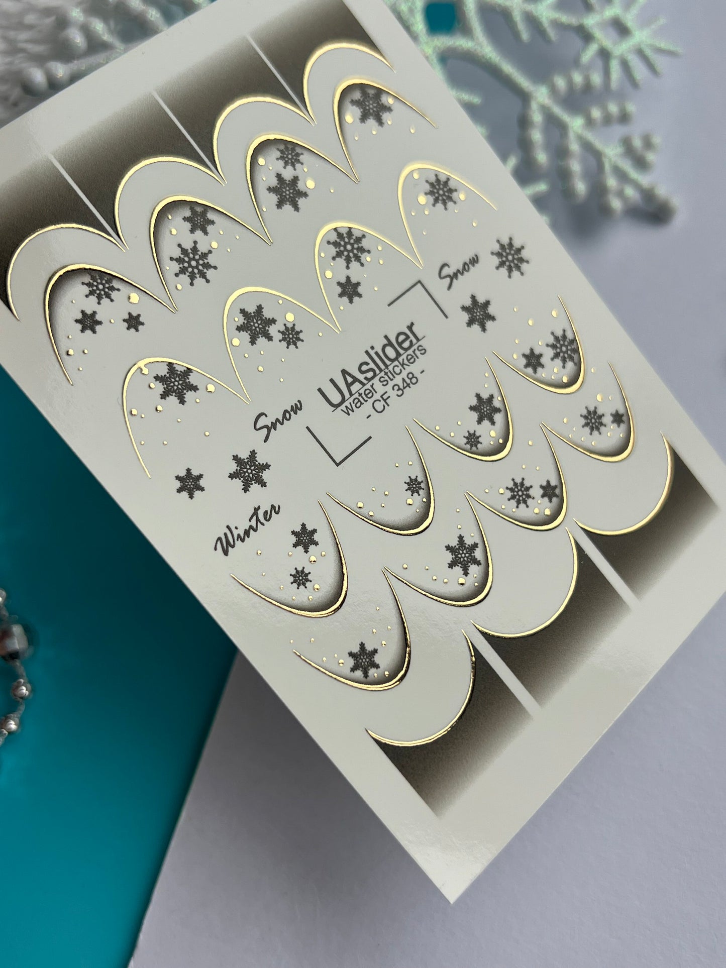 Nail Water Decal CF-348