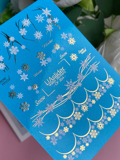 Nail Water Decal CF-354