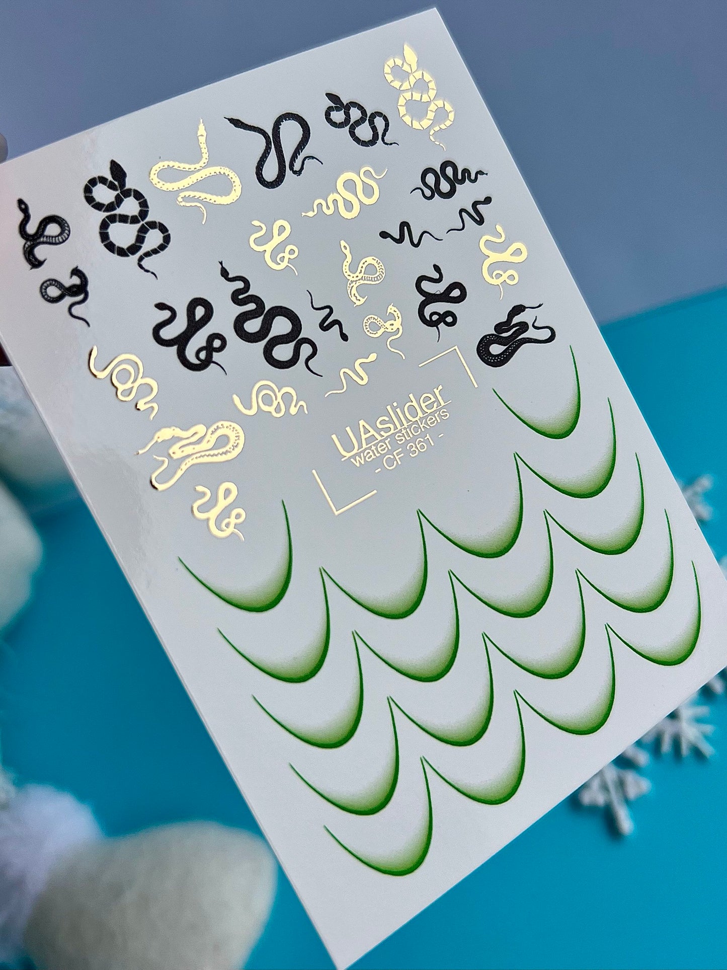 Nail Water Decal CF-361