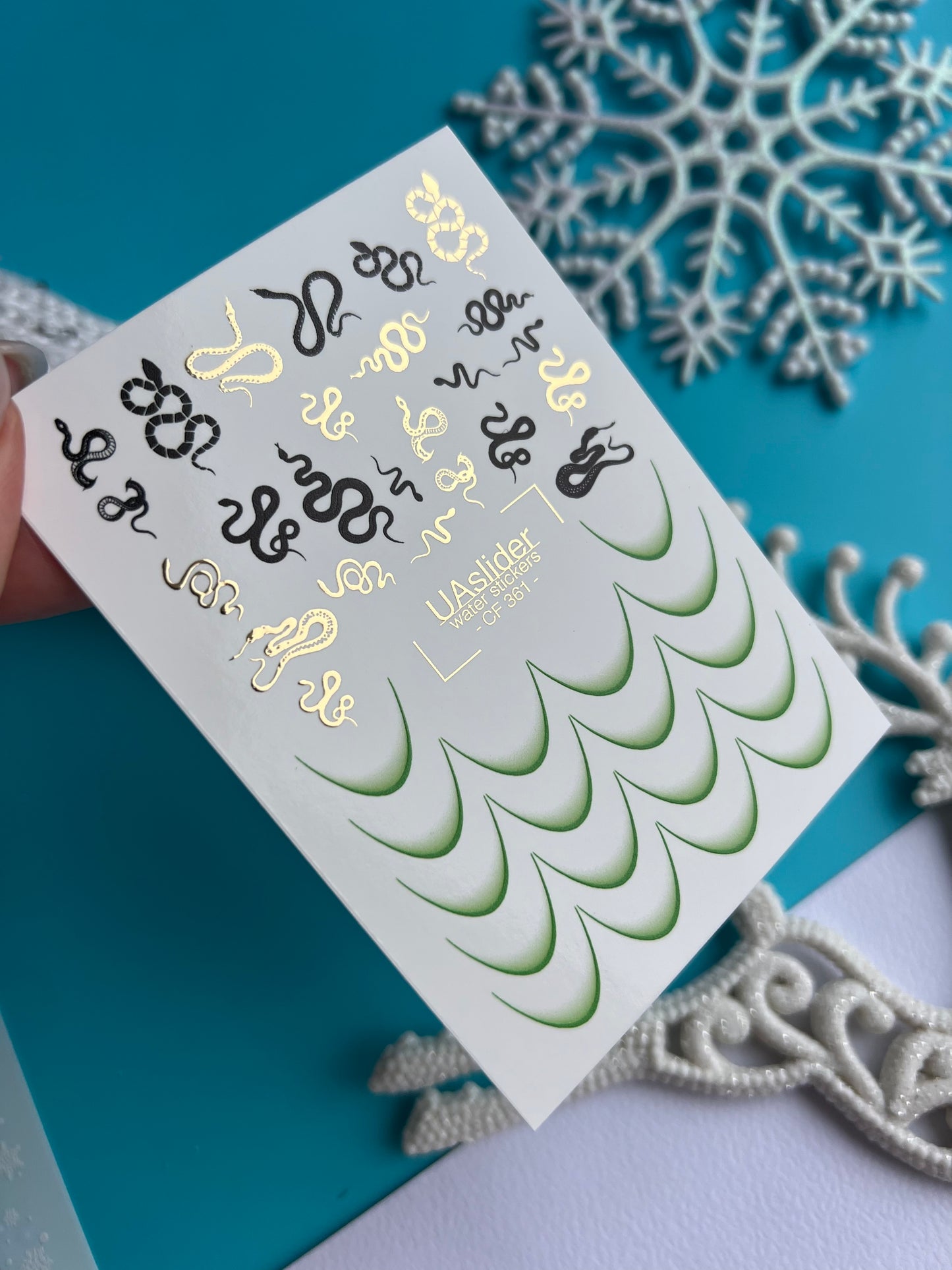 Nail Water Decal CF-361
