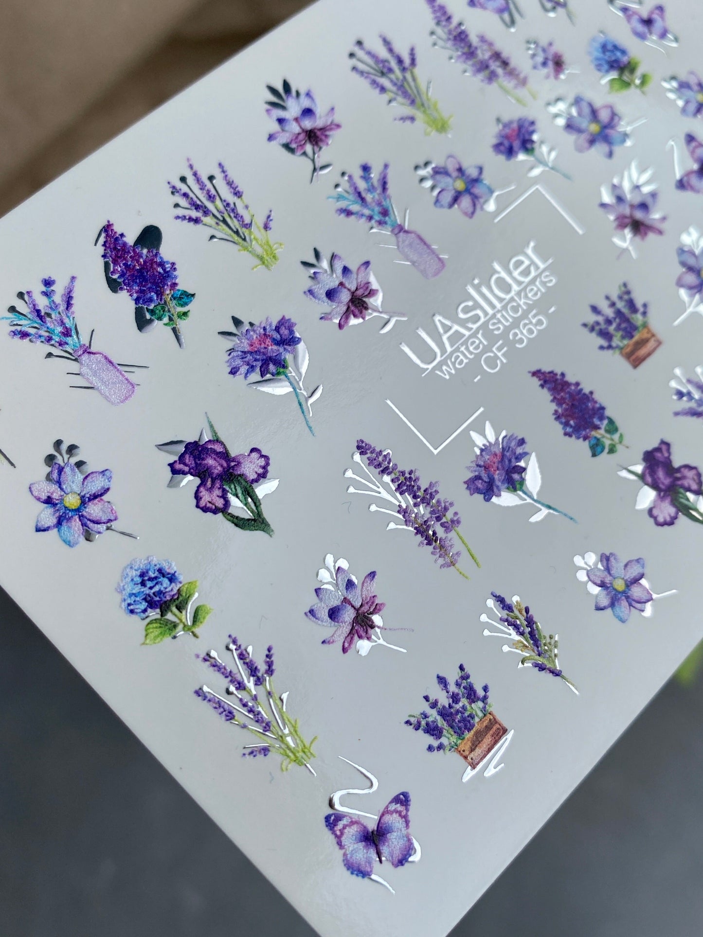 Nail Water Decal CF-365