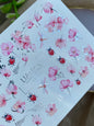 Nail Water Decal CF-366