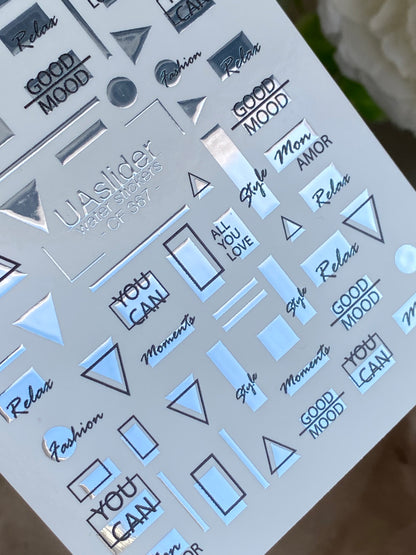 Nail Water Decal CF-367