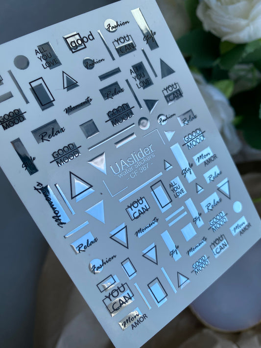 Nail Water Decal CF-367