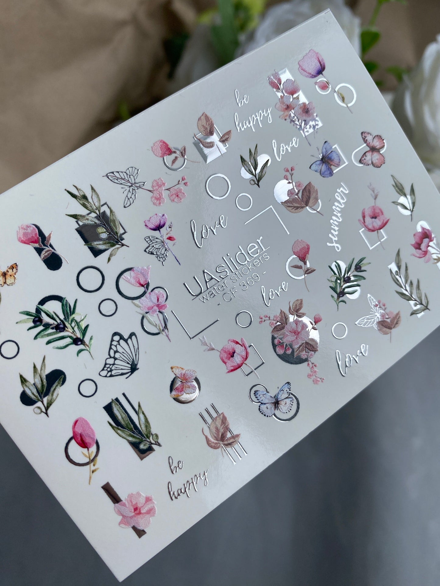 Nail Water Decal CF-369