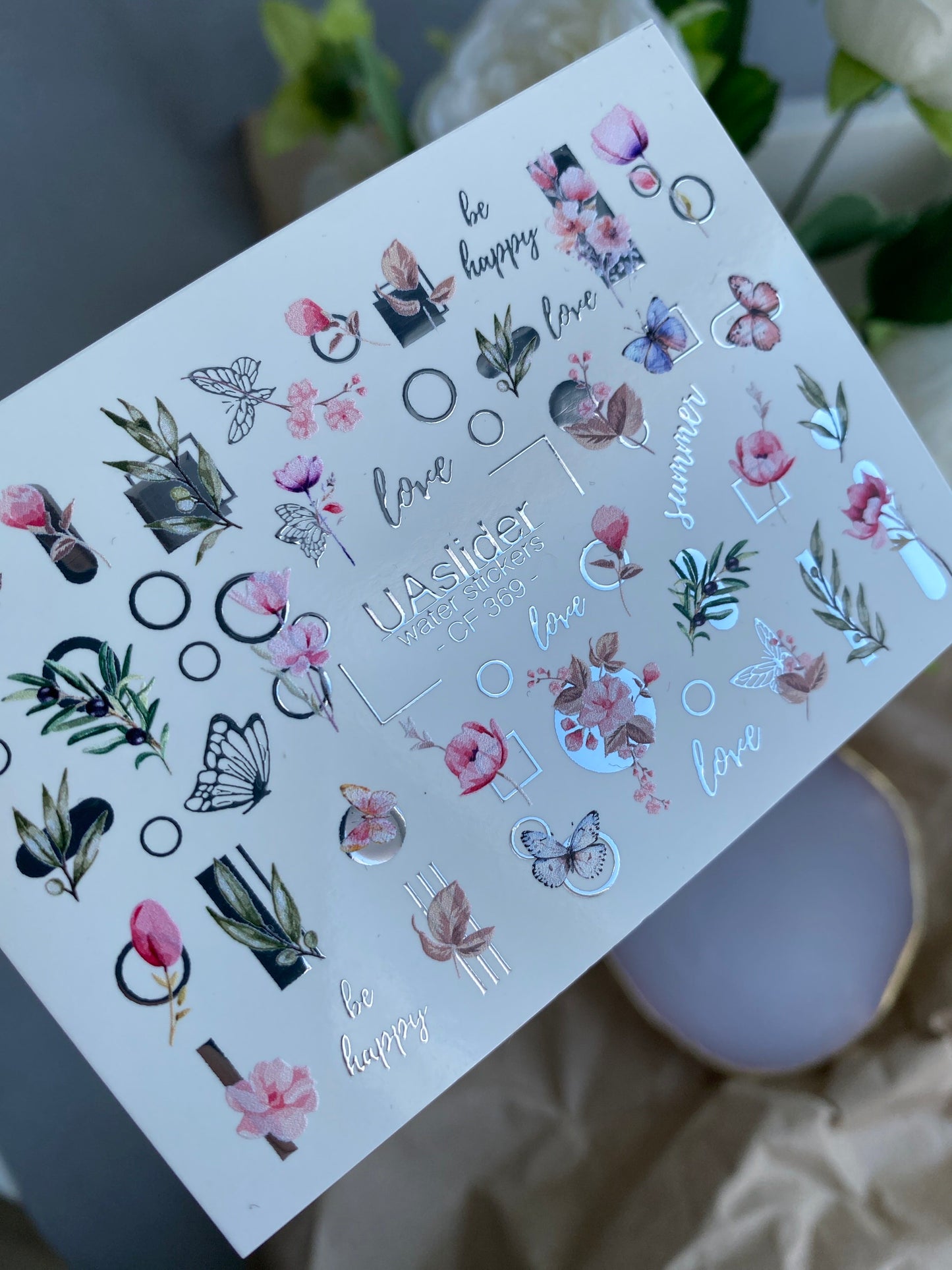 Nail Water Decal CF-369