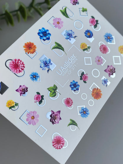 Nail Water Decal CF-371