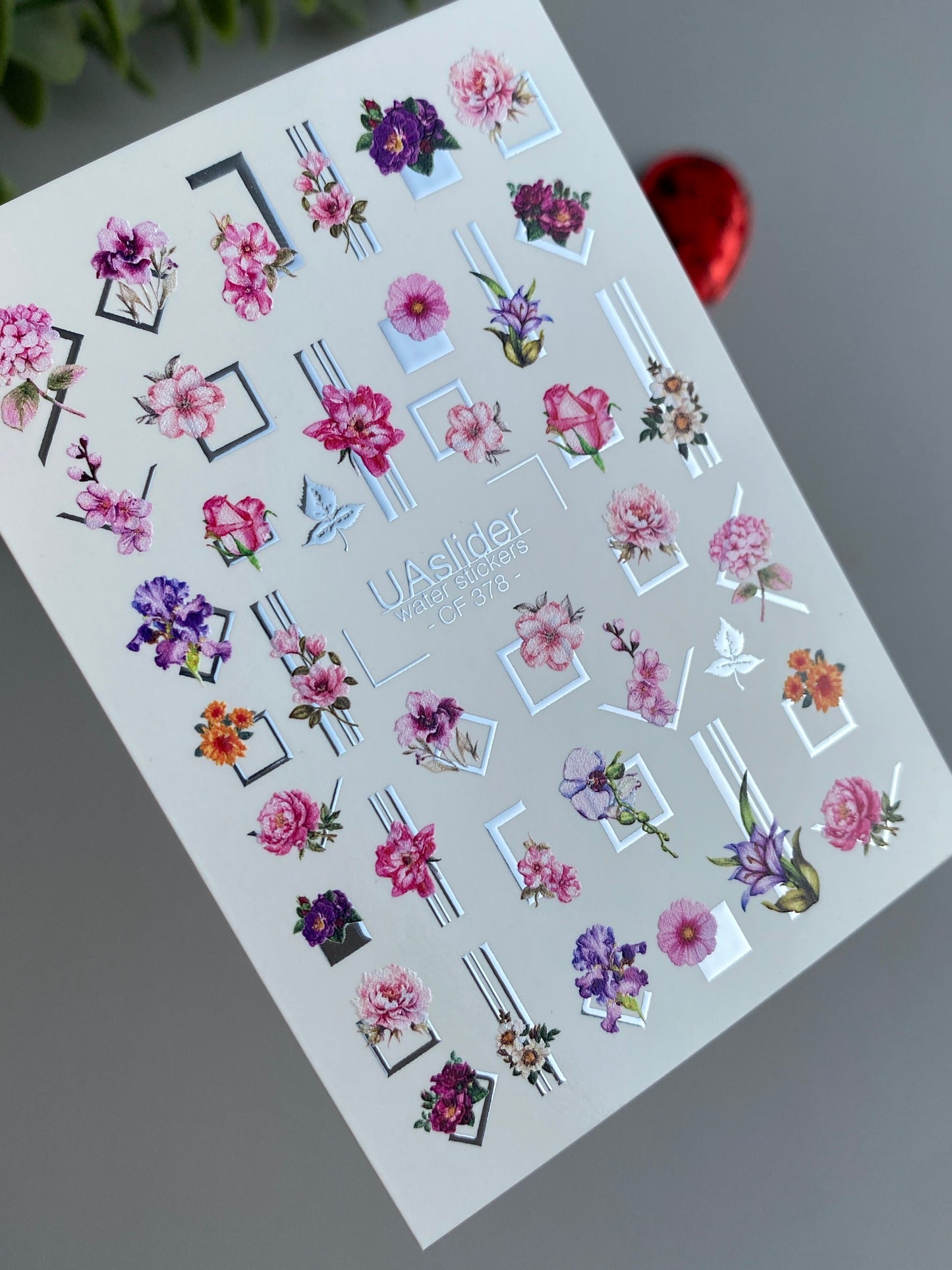 Nail Water Decal CF-378