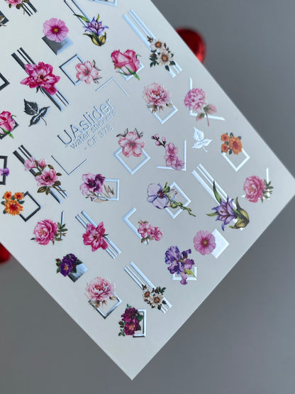 Nail Water Decal CF-378