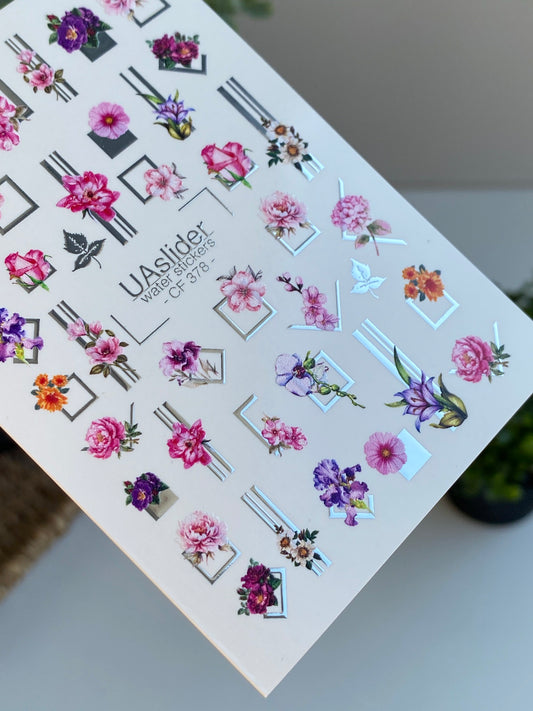 Nail Water Decal CF-378
