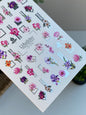 Nail Water Decal CF-378