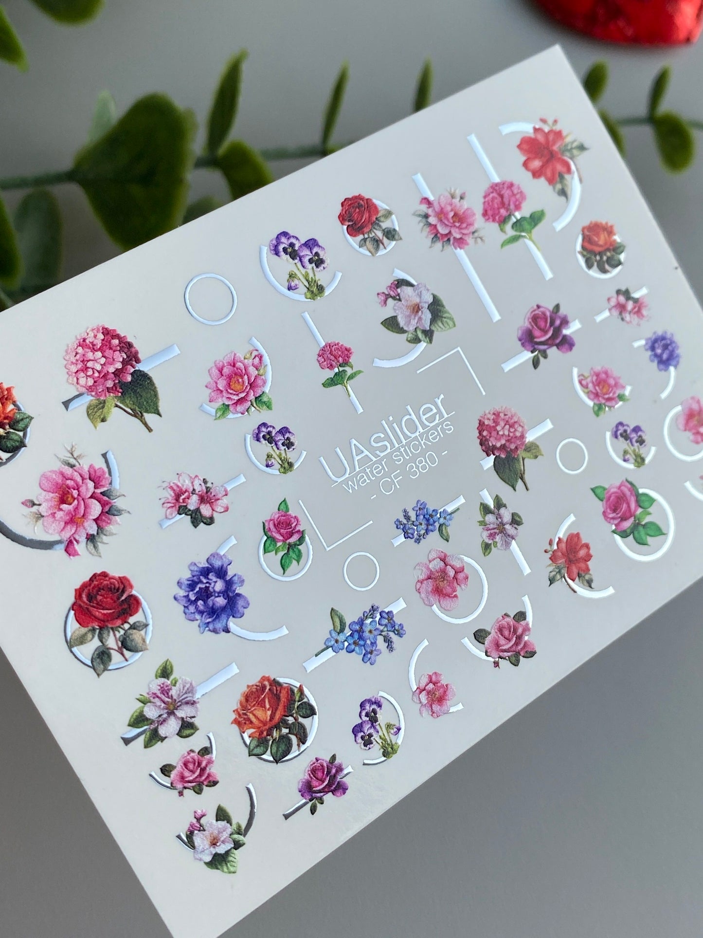Nail Water Decal CF-380