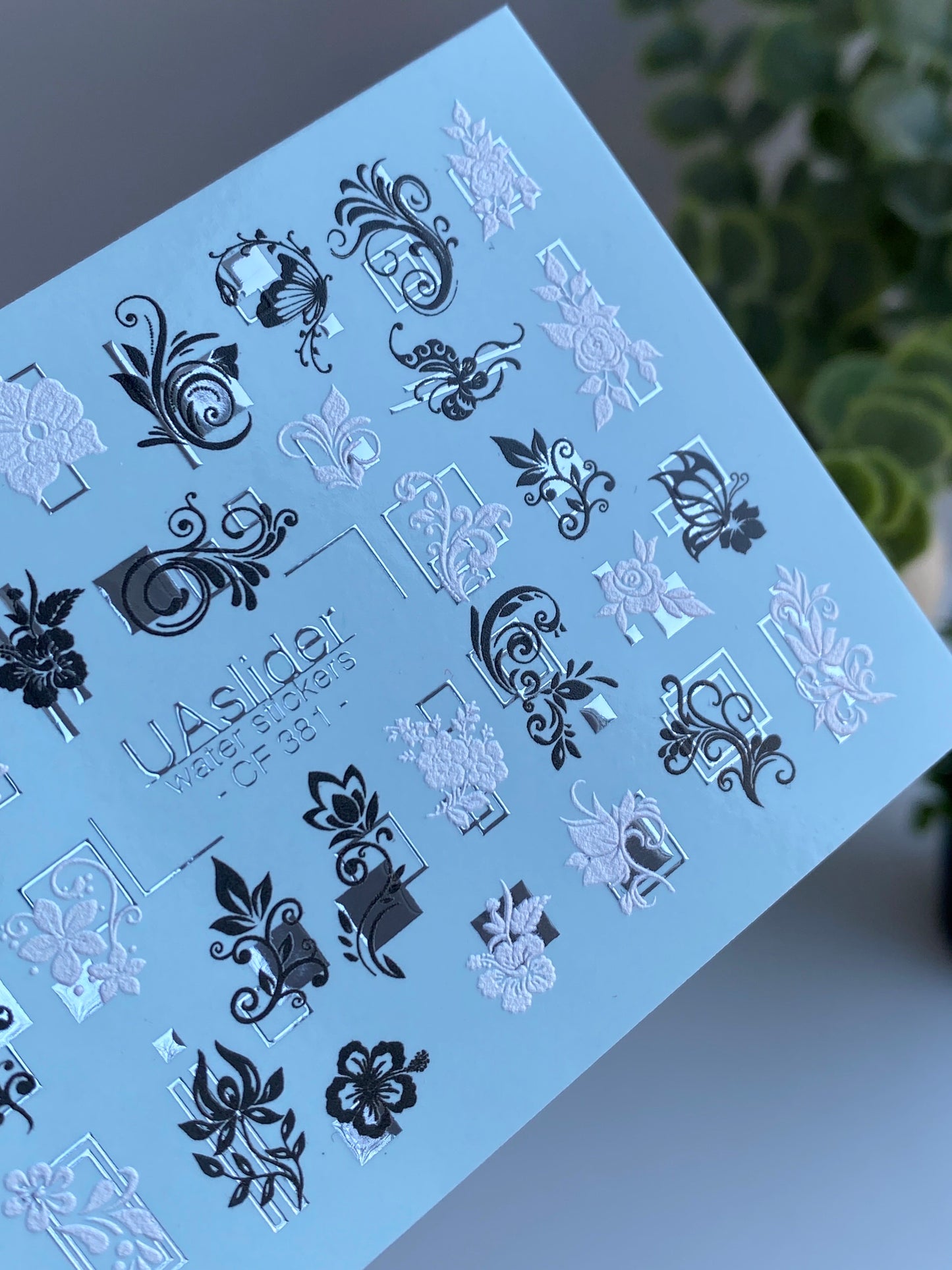 Nail Water Decal CF-381