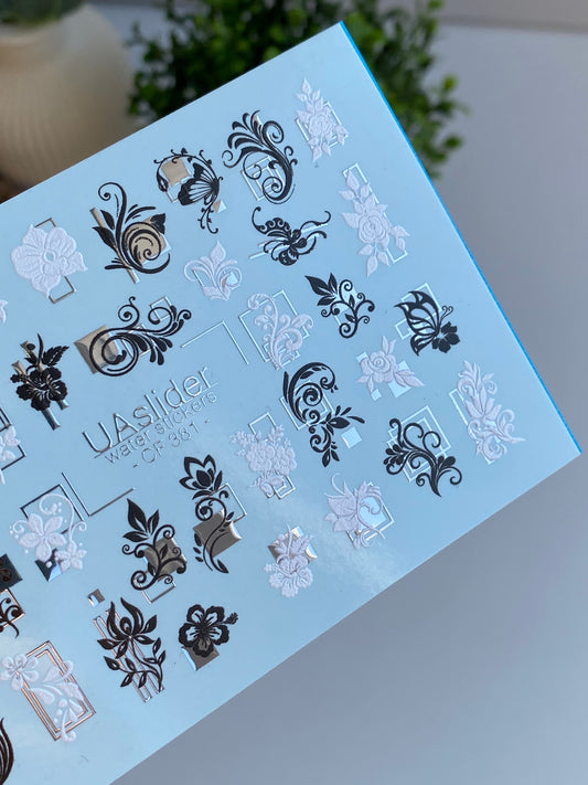 Nail Water Decal CF-381