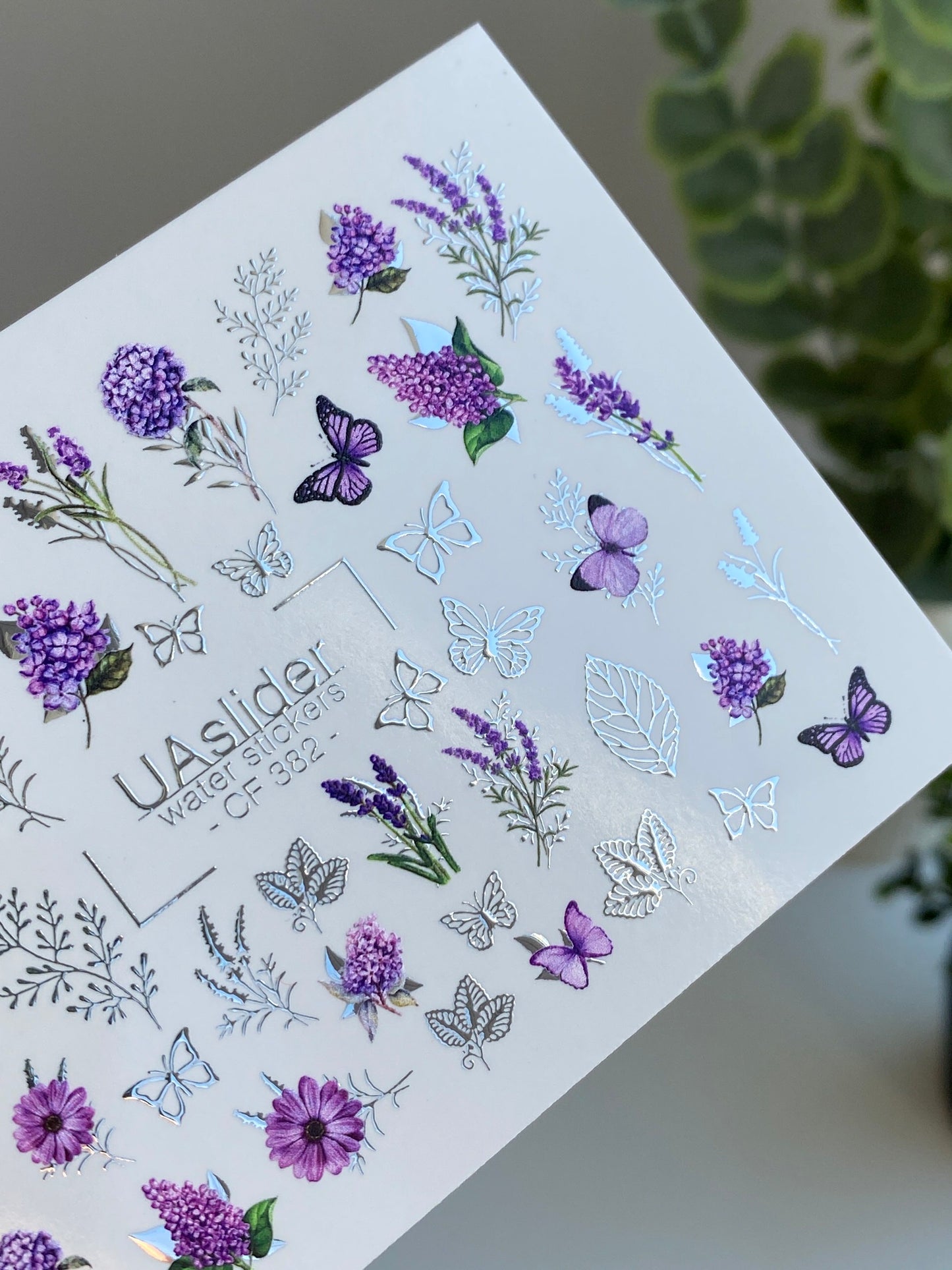 Nail Water Decal CF-382