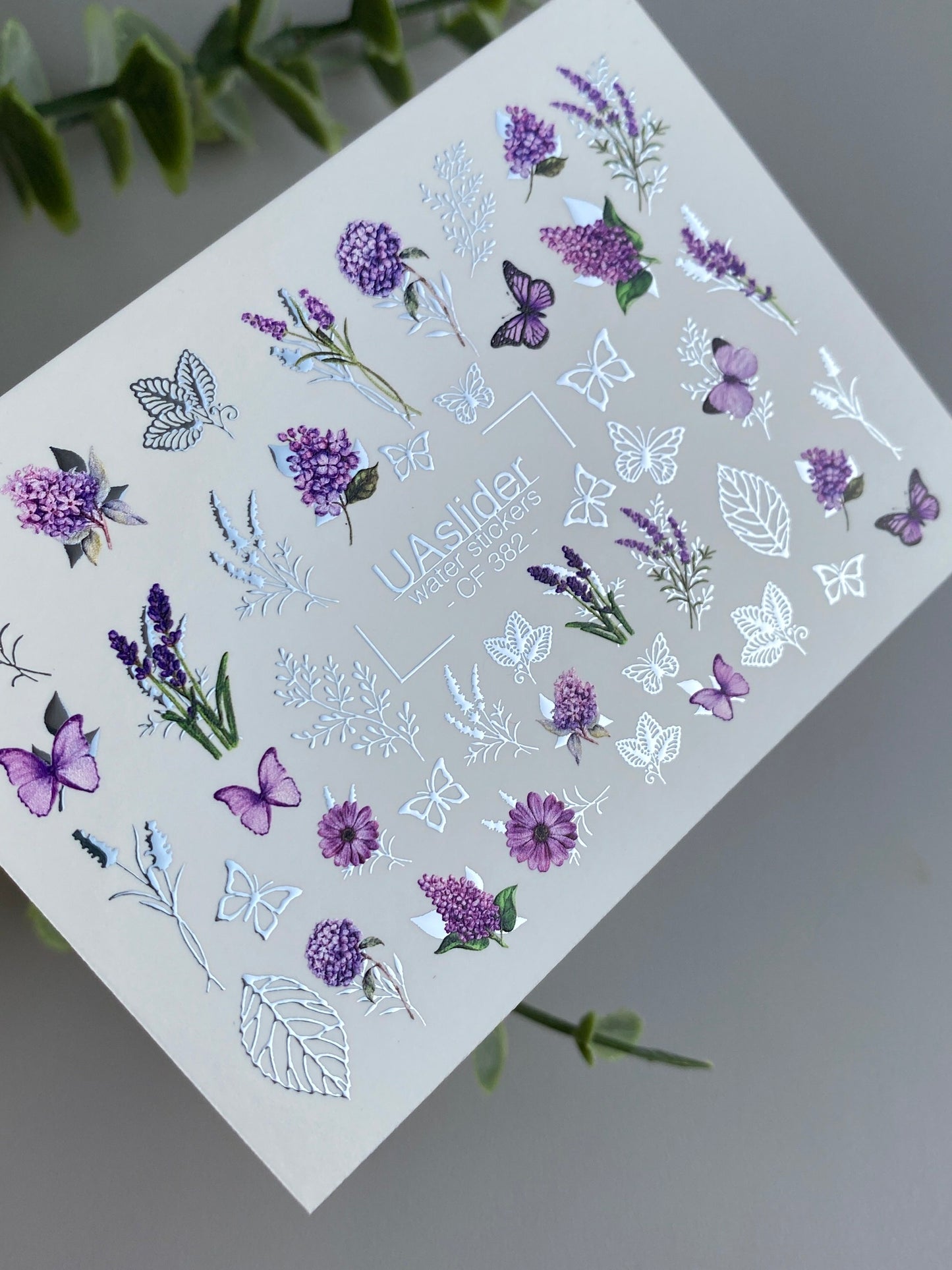 Nail Water Decal CF-382