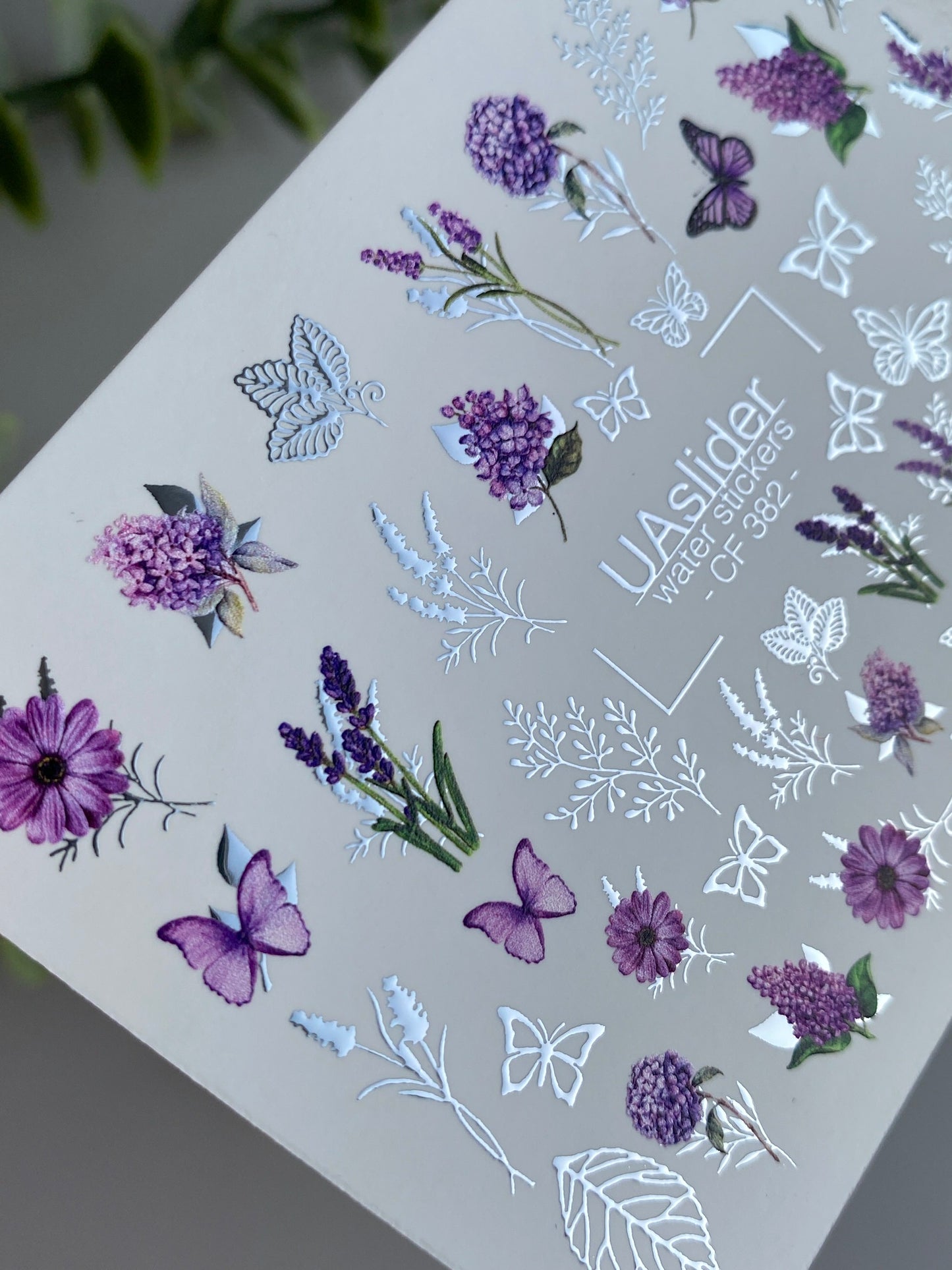 Nail Water Decal CF-382