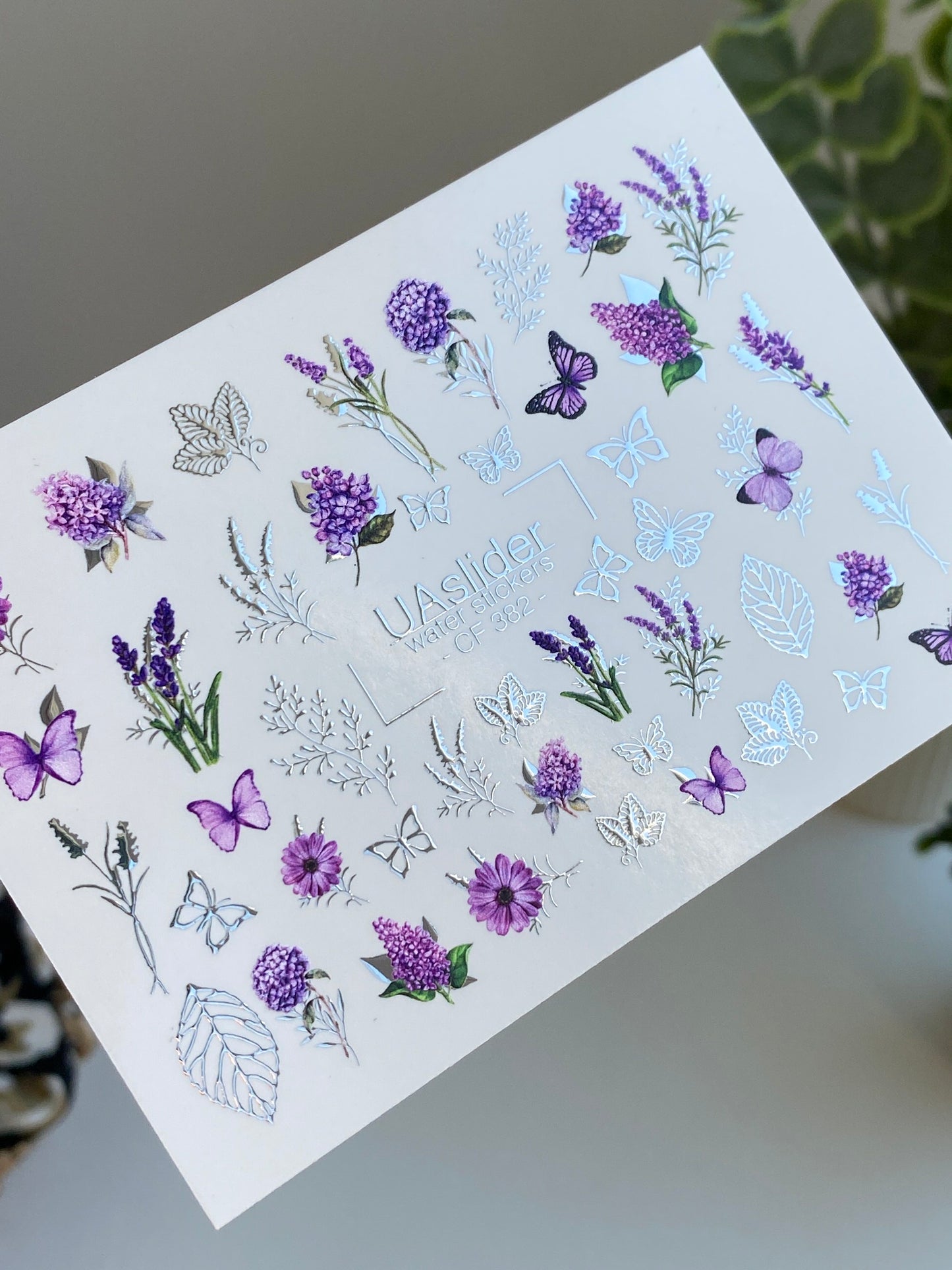 Nail Water Decal CF-382