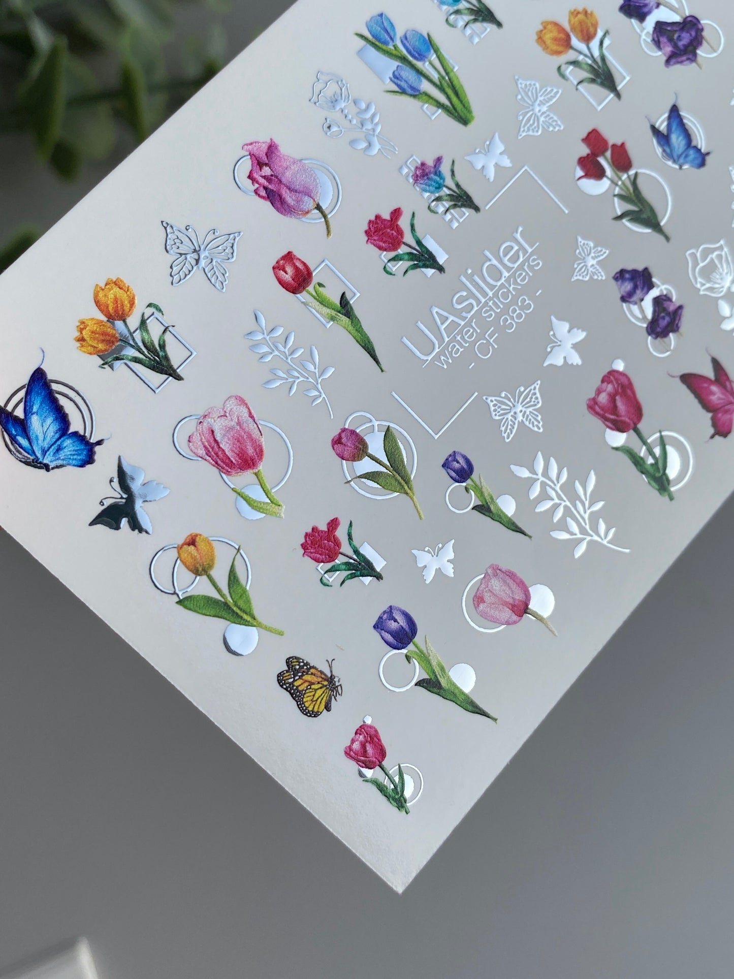 Nail Water Decal CF-383