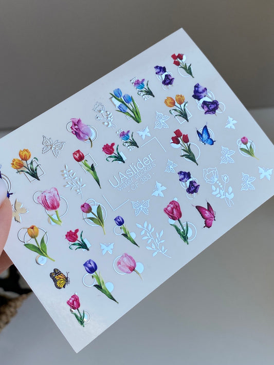 Nail Water Decal CF-383