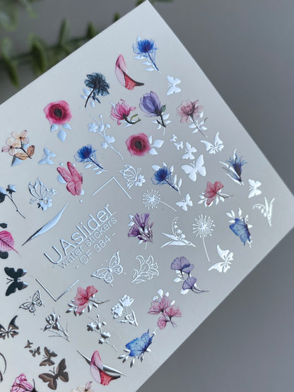 Nail Water Decal CF-384