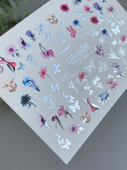 Nail Water Decal CF-384