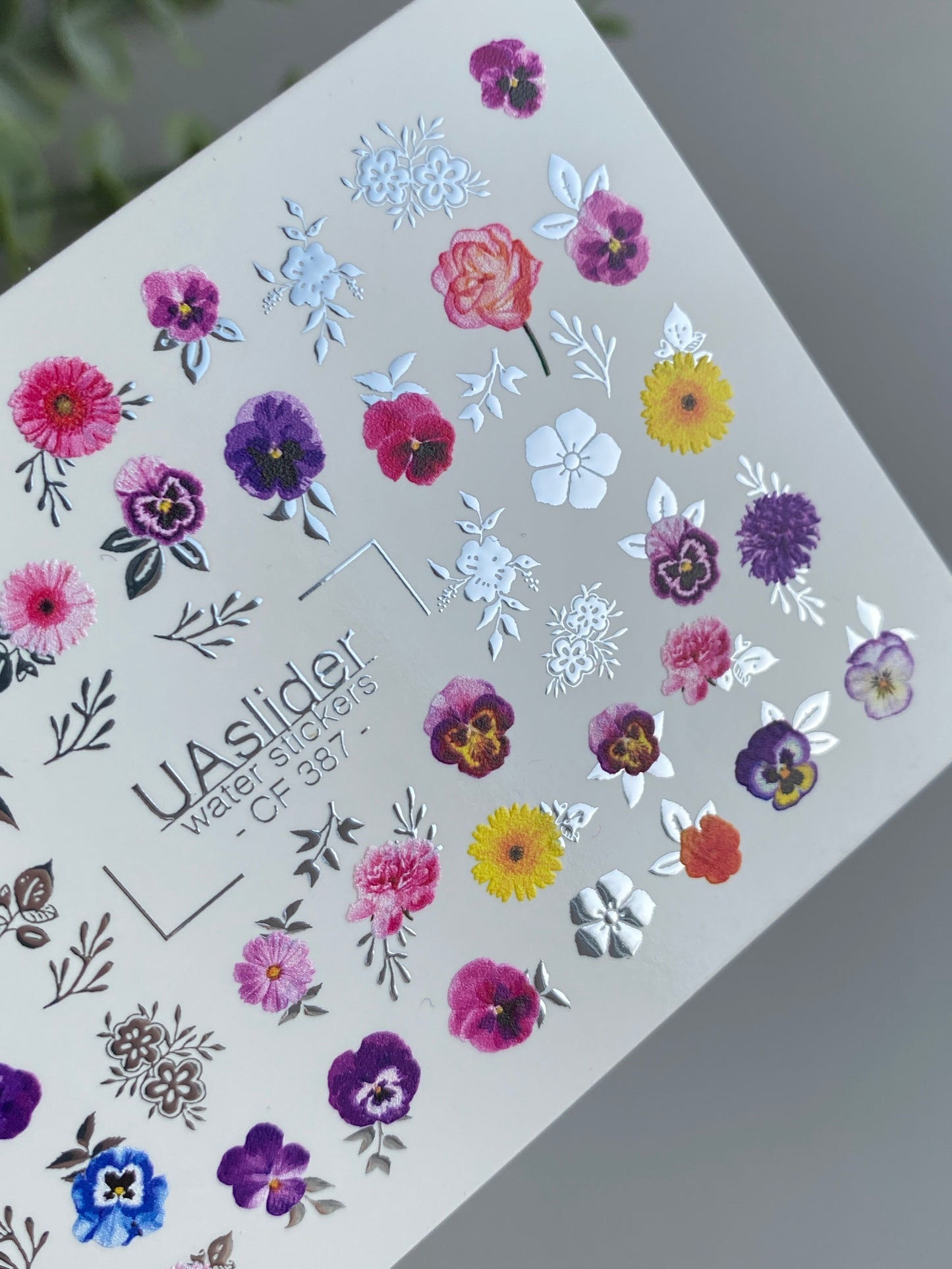 Nail Water Decal CF-387