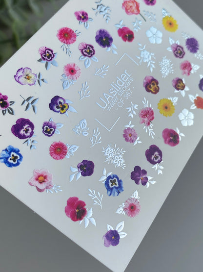 Nail Water Decal CF-387