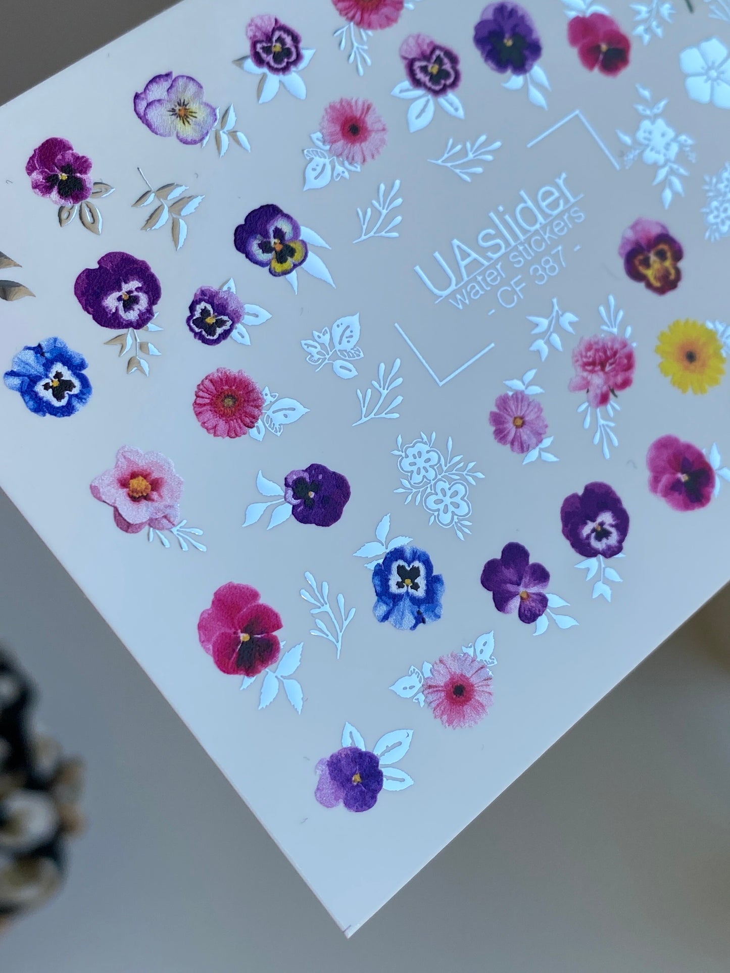 Nail Water Decal CF-387
