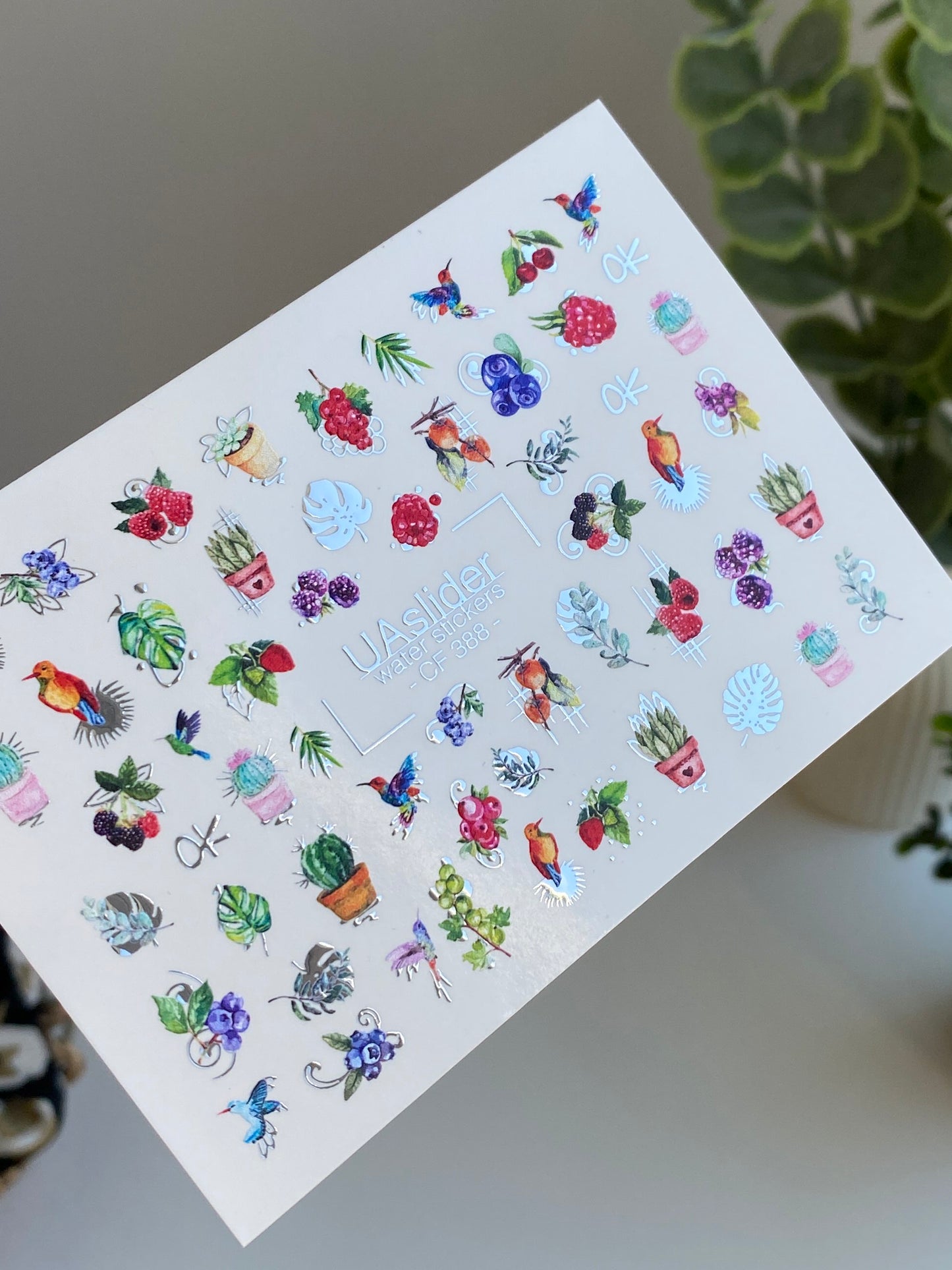 Nail Water Decal CF-388