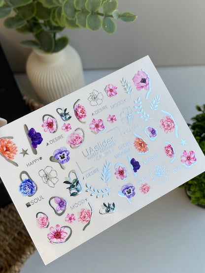 Nail Water Decal CF-393