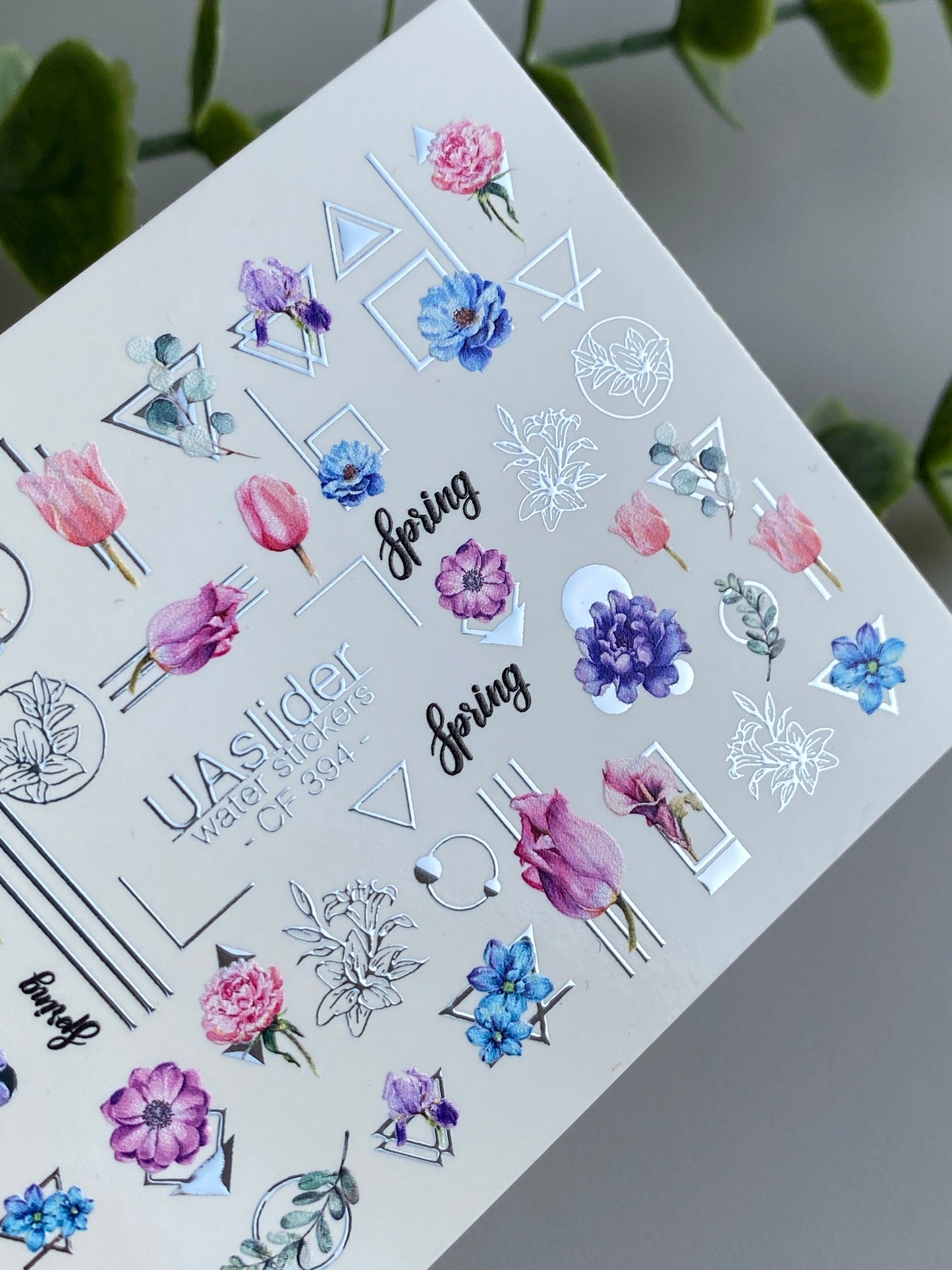 Nail Water Decal CF-394