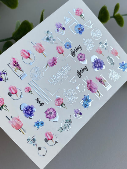 Nail Water Decal CF-394