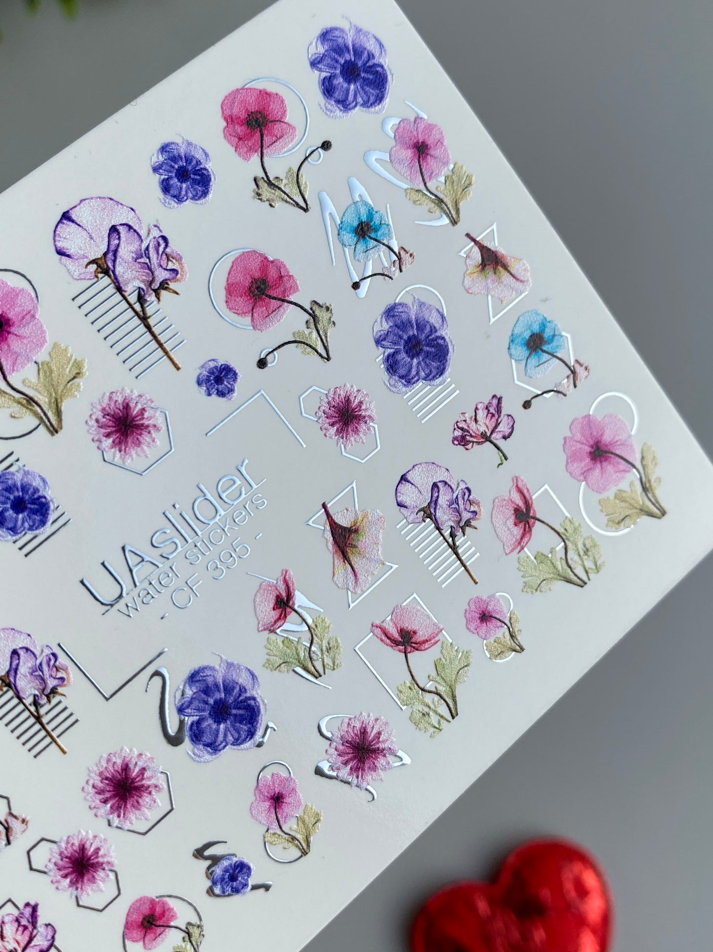 Nail Water Decal CF-395