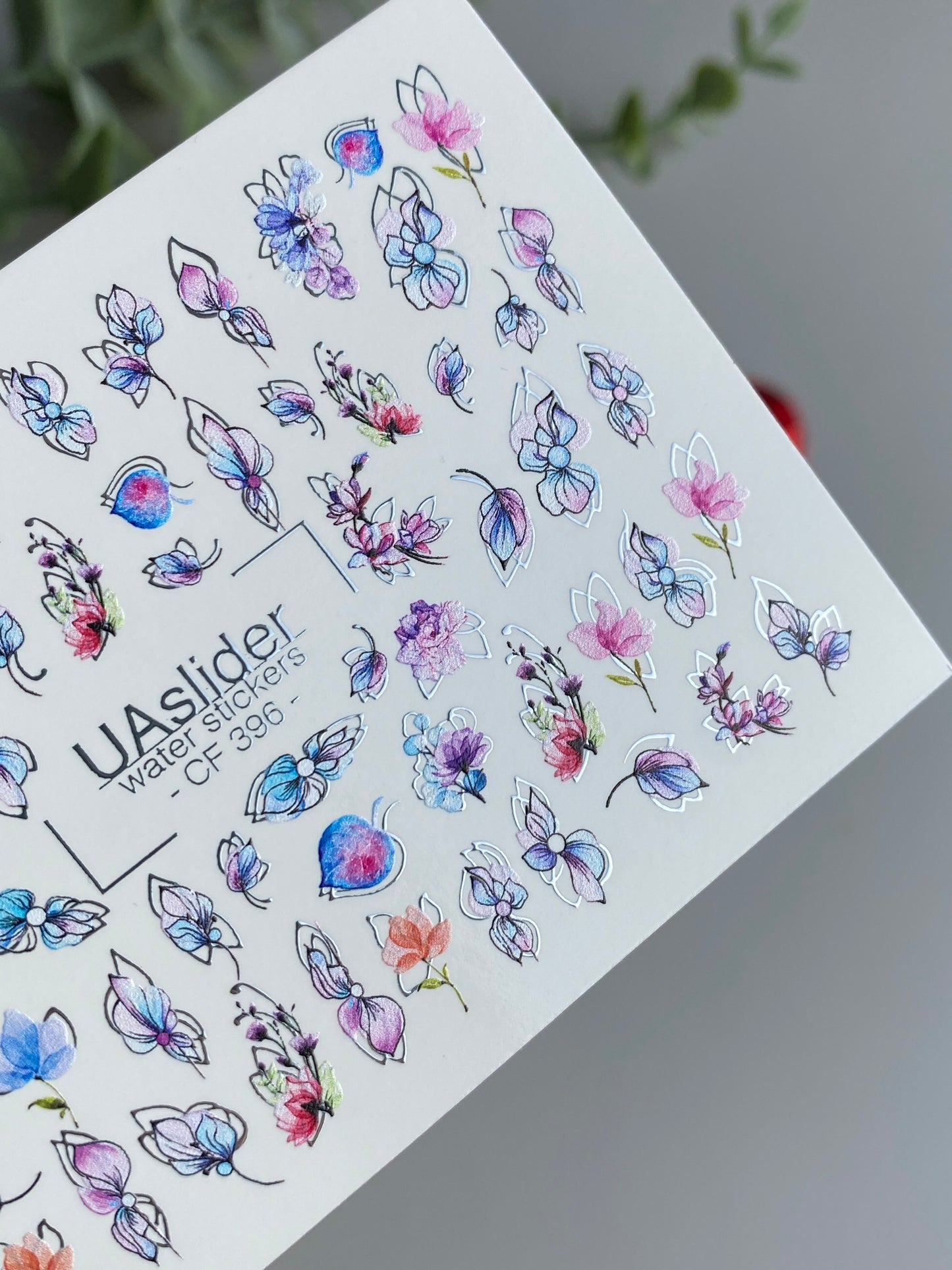 Nail Water Decal CF-396