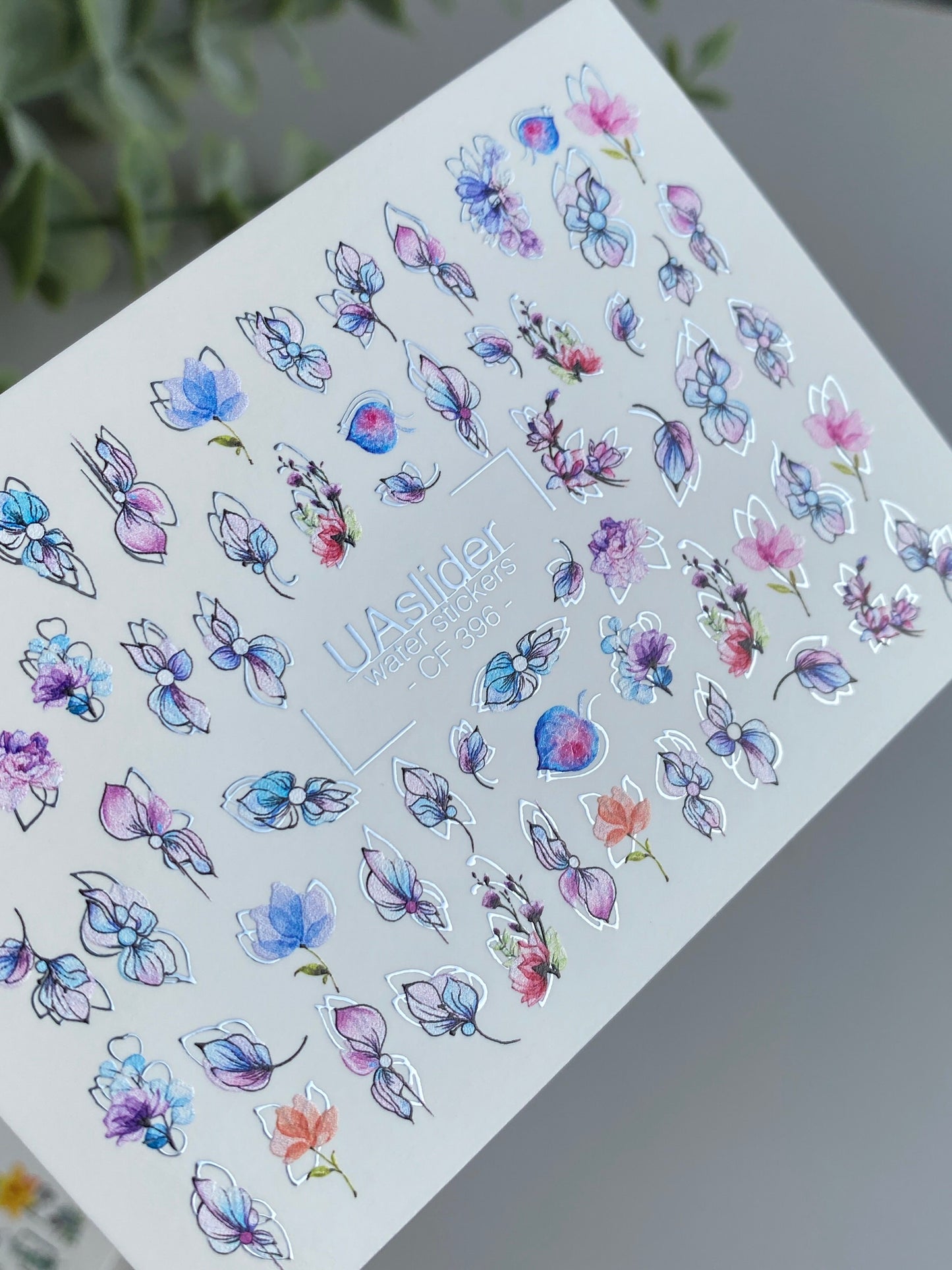 Nail Water Decal CF-396