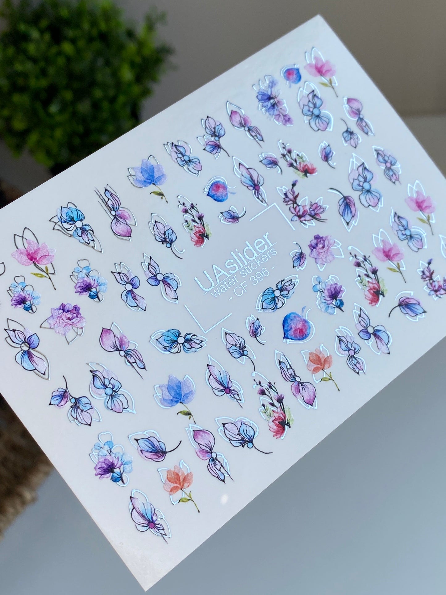 Nail Water Decal CF-396