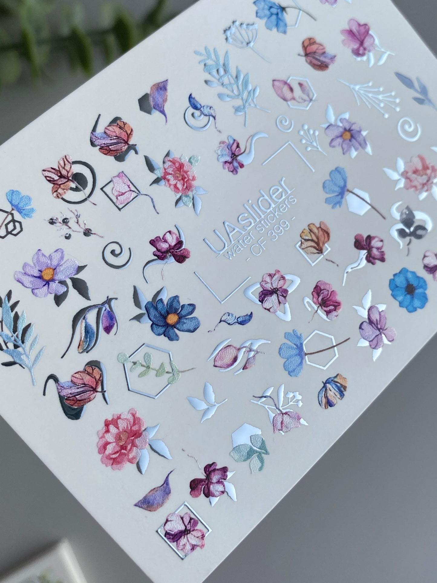 Nail Water Decal CF-399