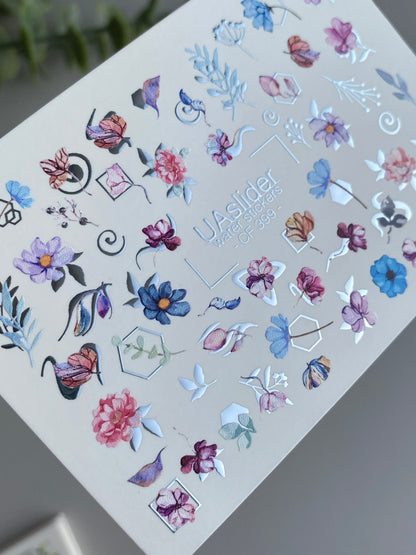 Nail Water Decal CF-399