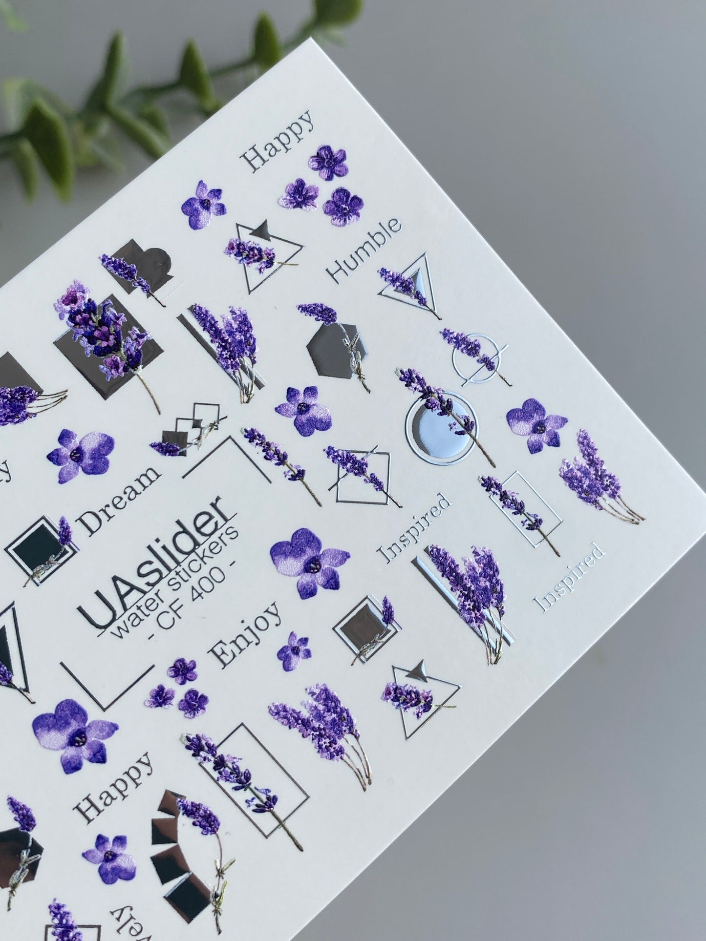 Nail Water Decal CF-400