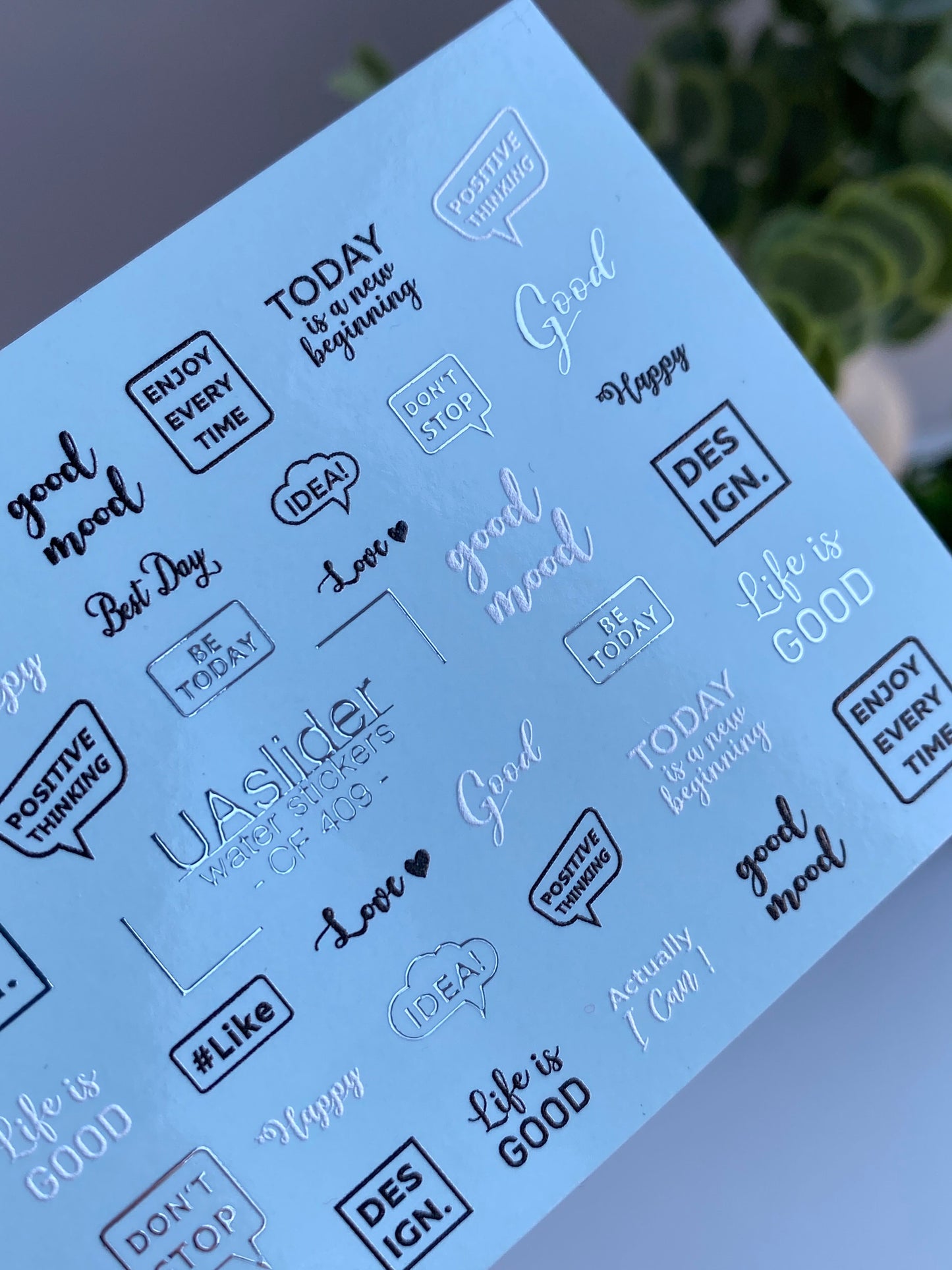 Nail Water Decal CF-409