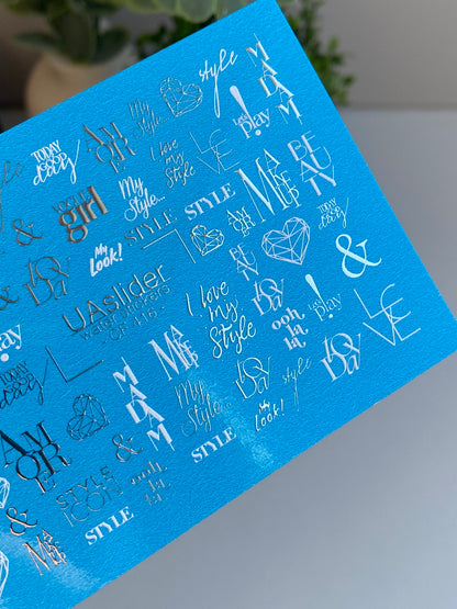 Nail Water Decal CF-416