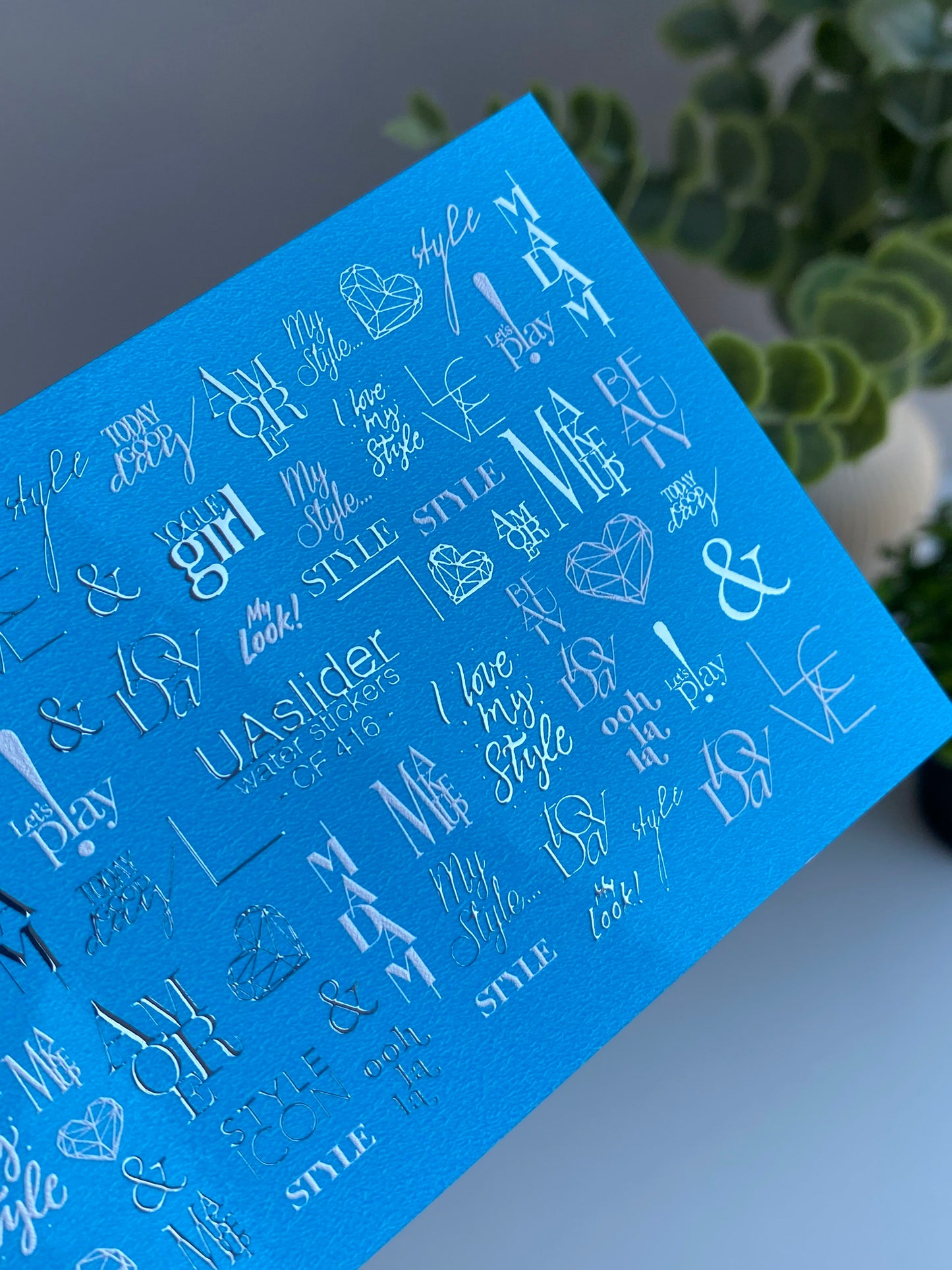 Nail Water Decal CF-416