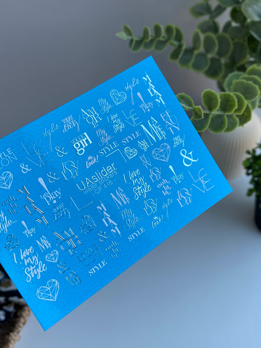 Nail Water Decal CF-416