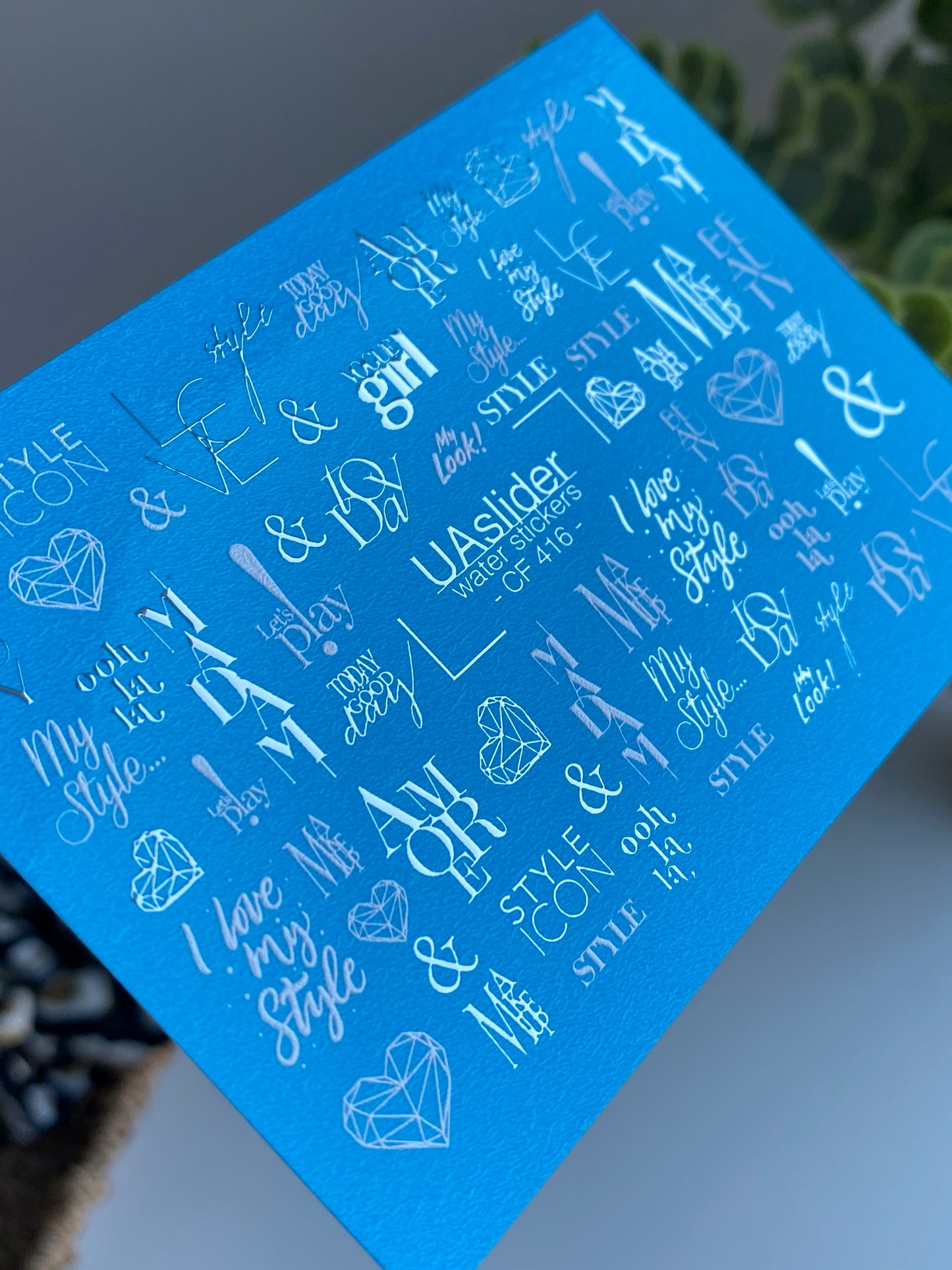 Nail Water Decal CF-416