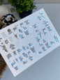 Nail Water Decal CF-417