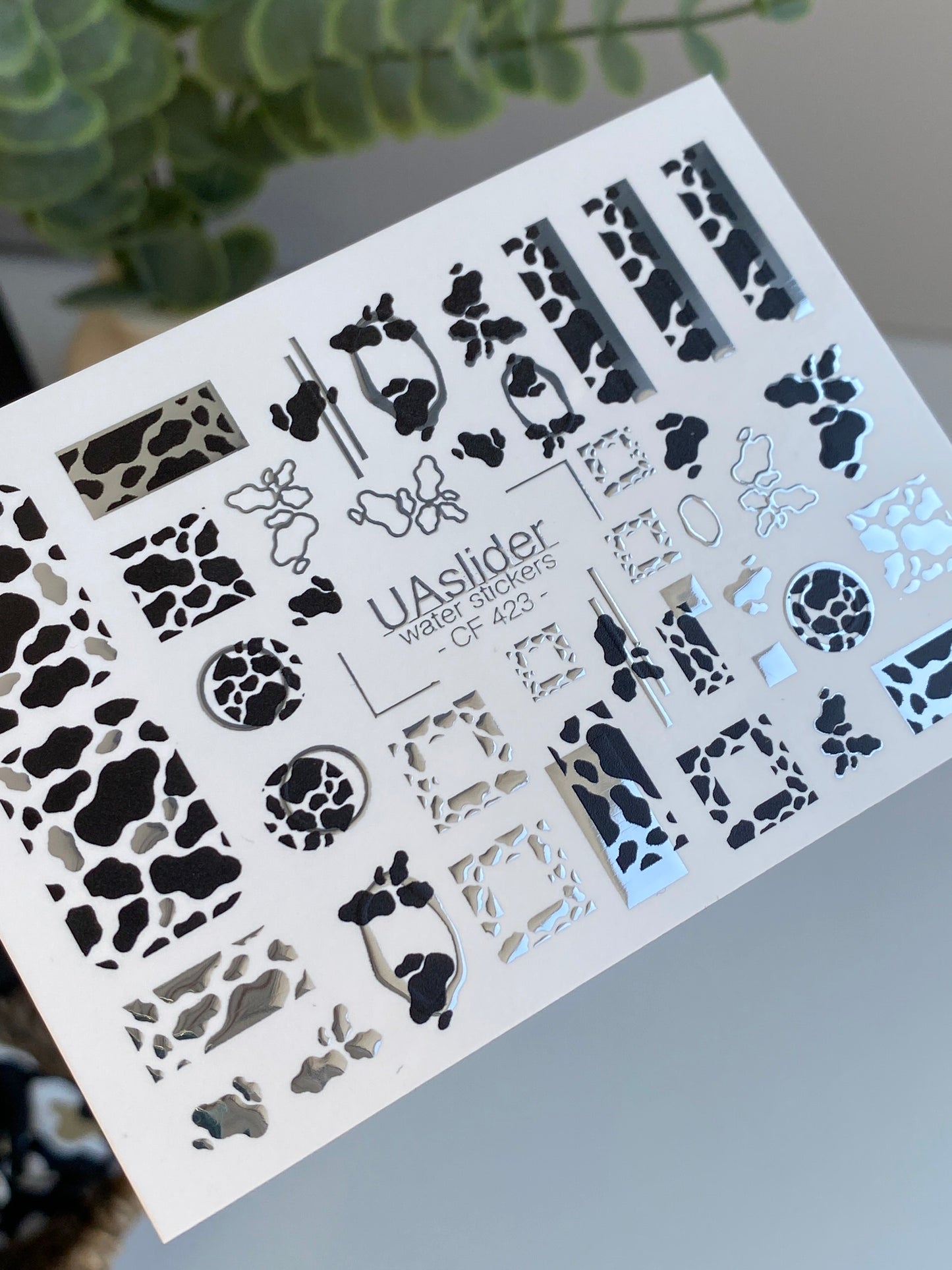 Nail Water Decal CF-423