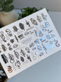 Nail Water Decal CF-424