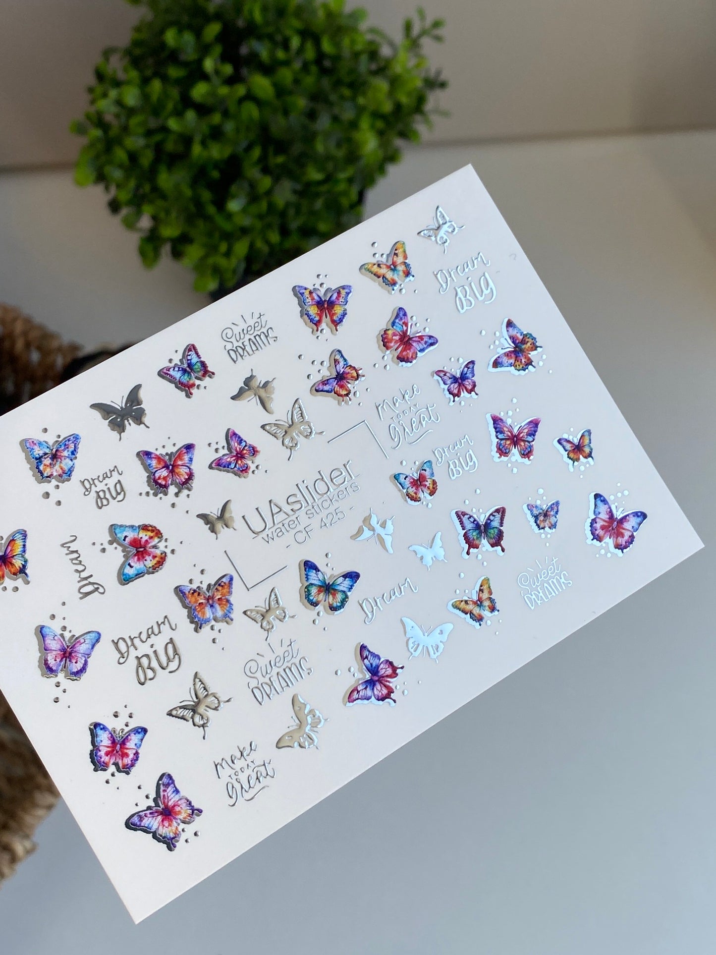 Nail Water Decal CF-425