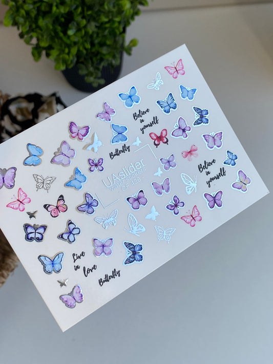 Nail Water Decal CF-426